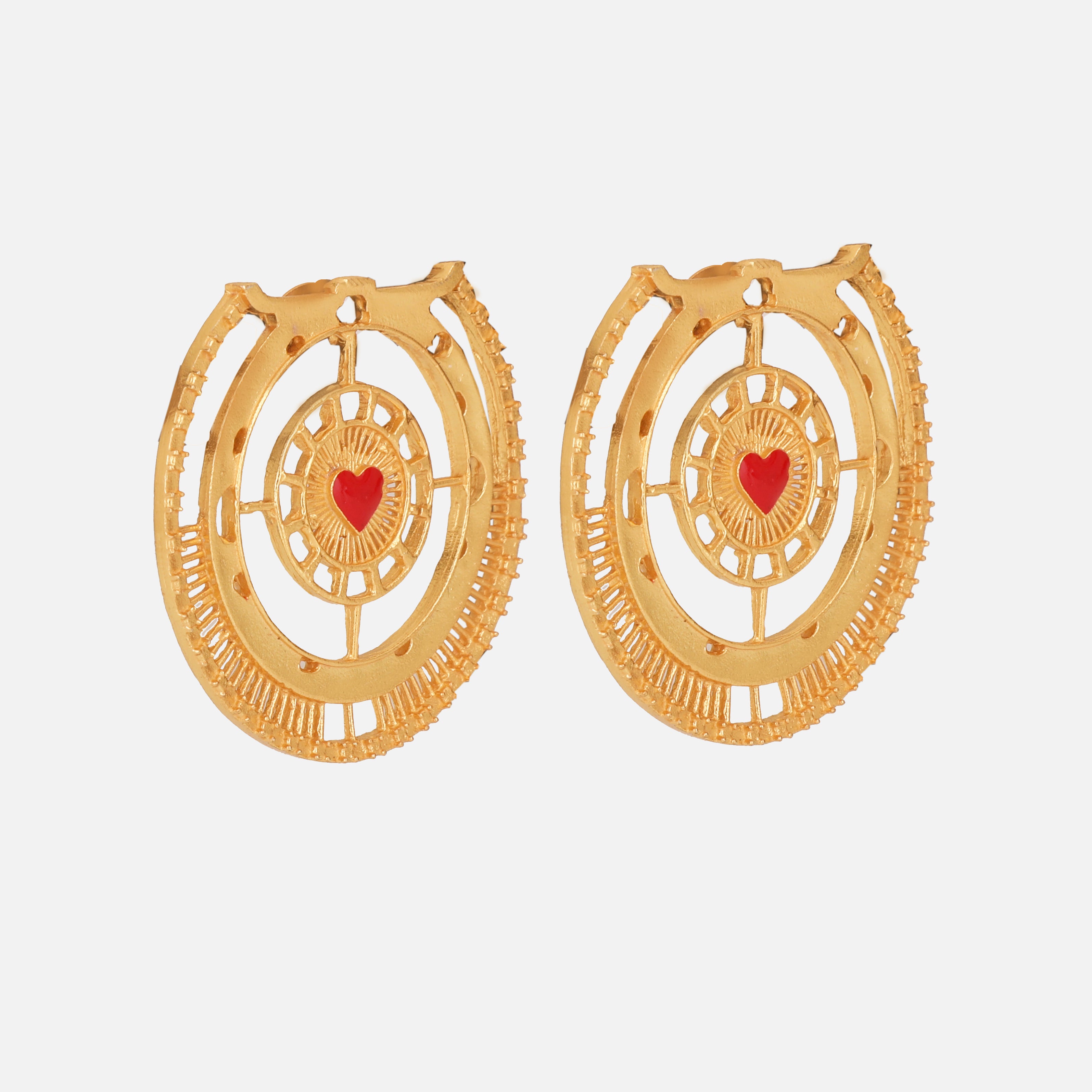 Heart Chakra Earrings