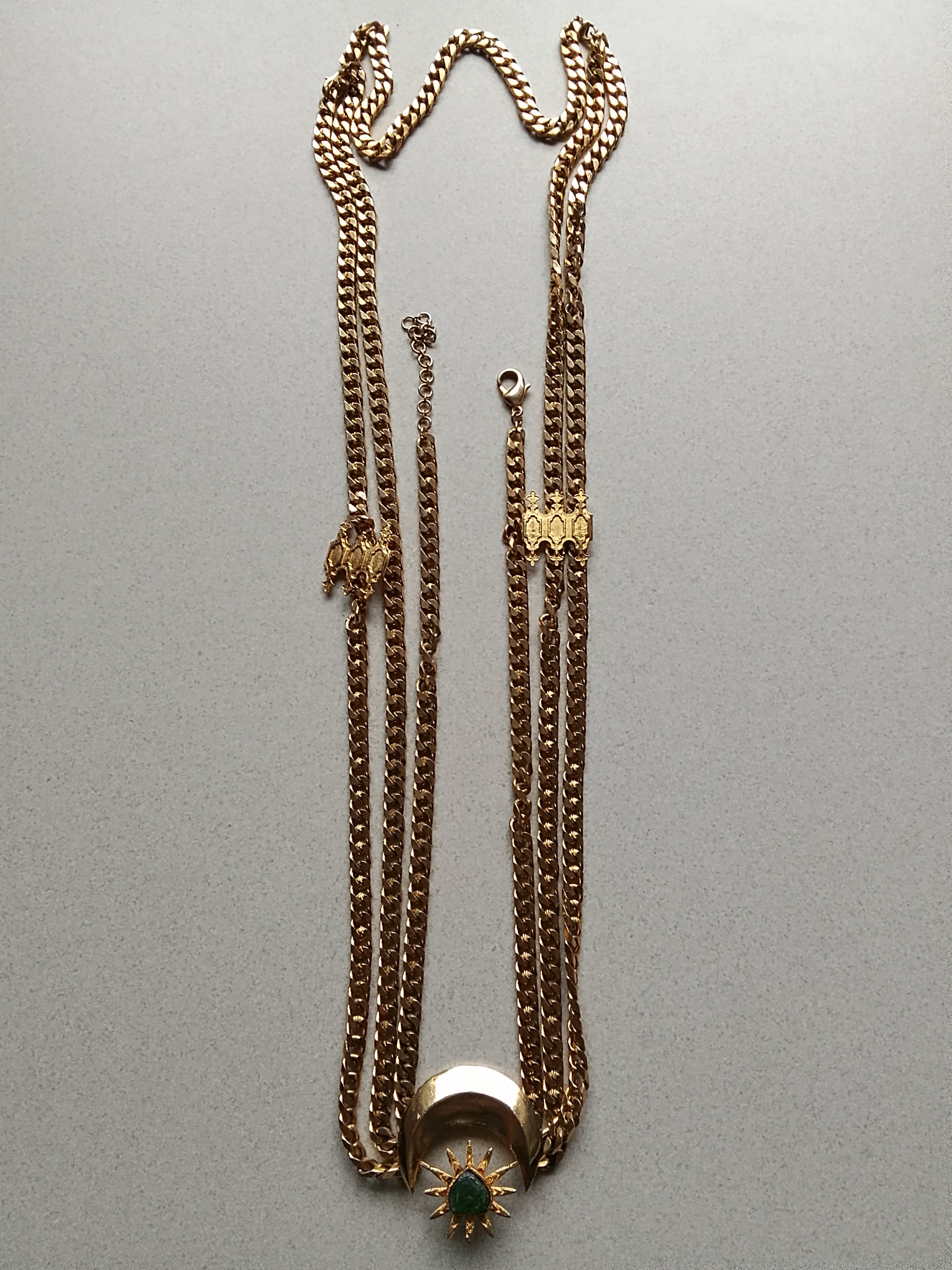 Algae Heart Body Chain