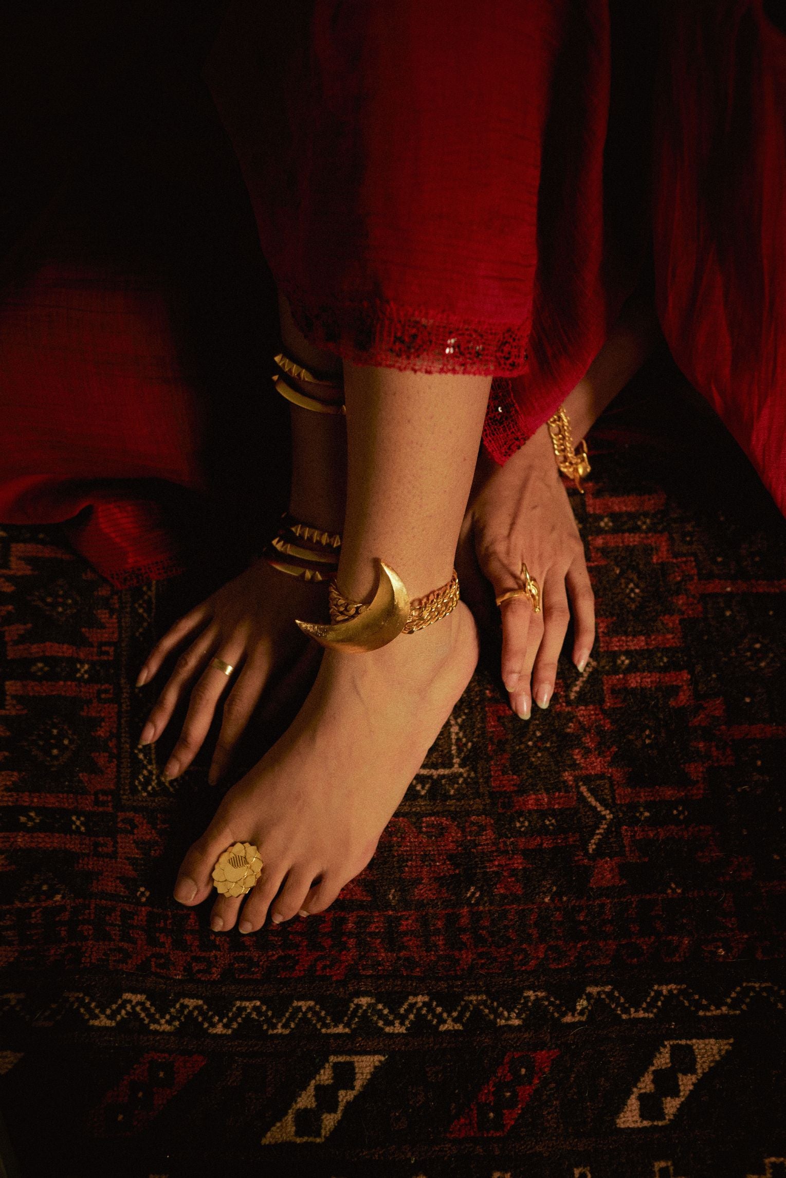Aadhira Anklet
