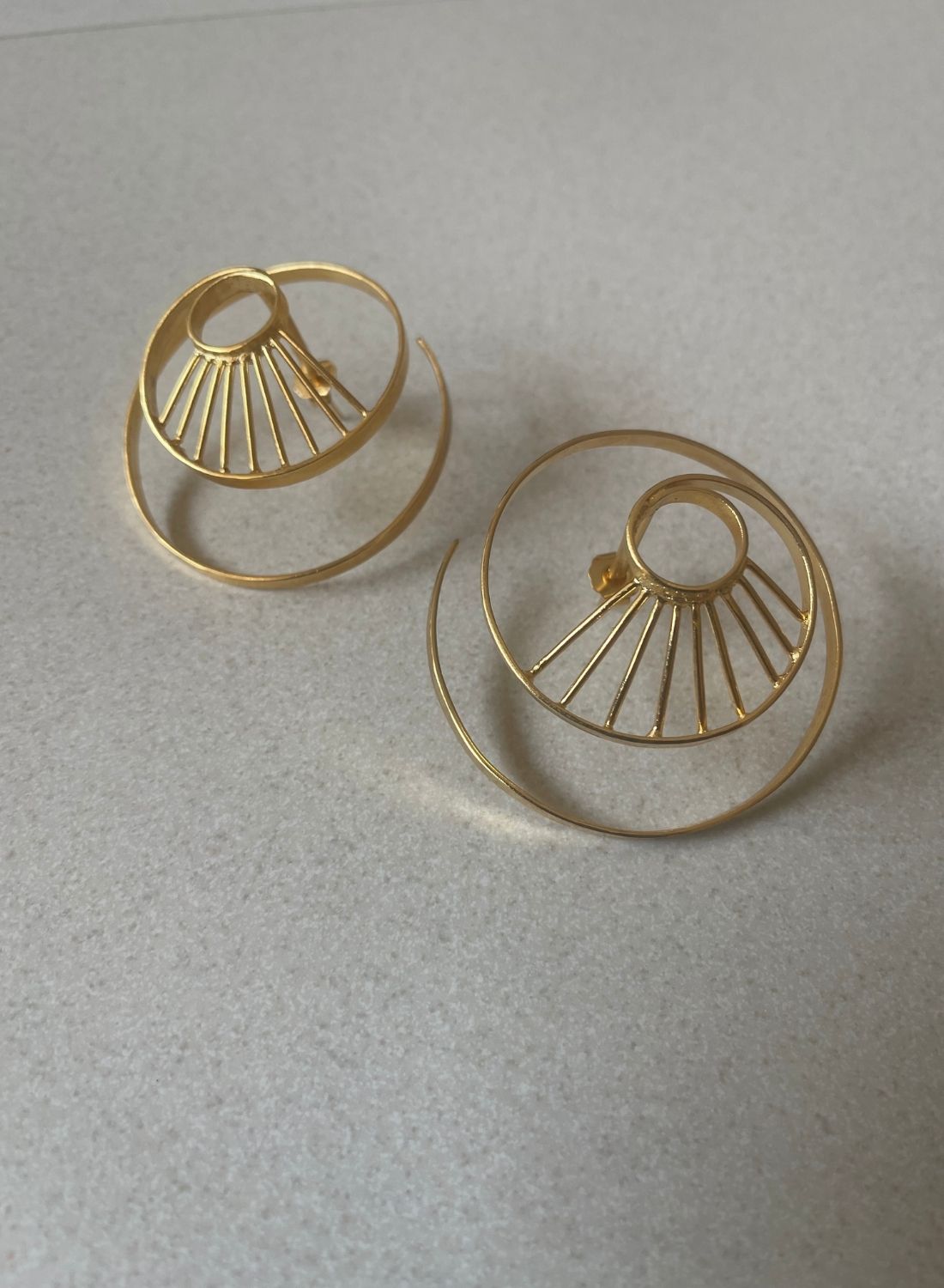 Shankh Earrings