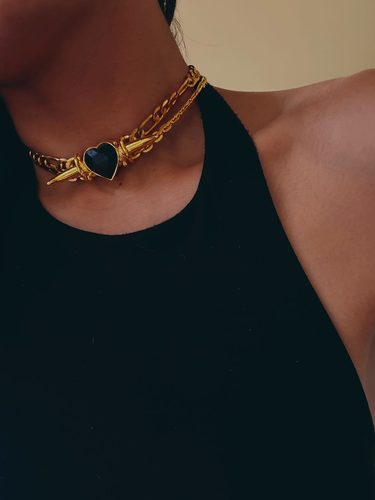 Heart Horn Choker