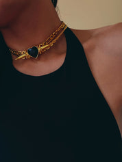 Heart Horn Choker