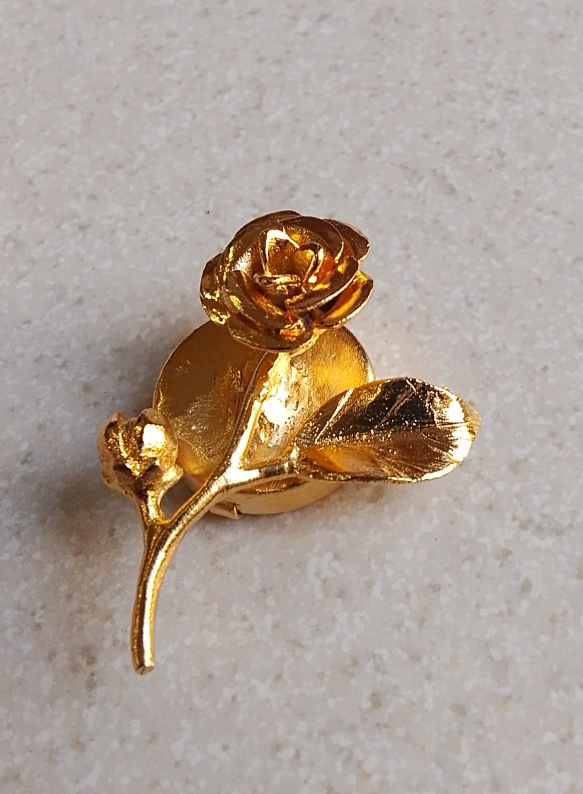 011 Rose Button Cover