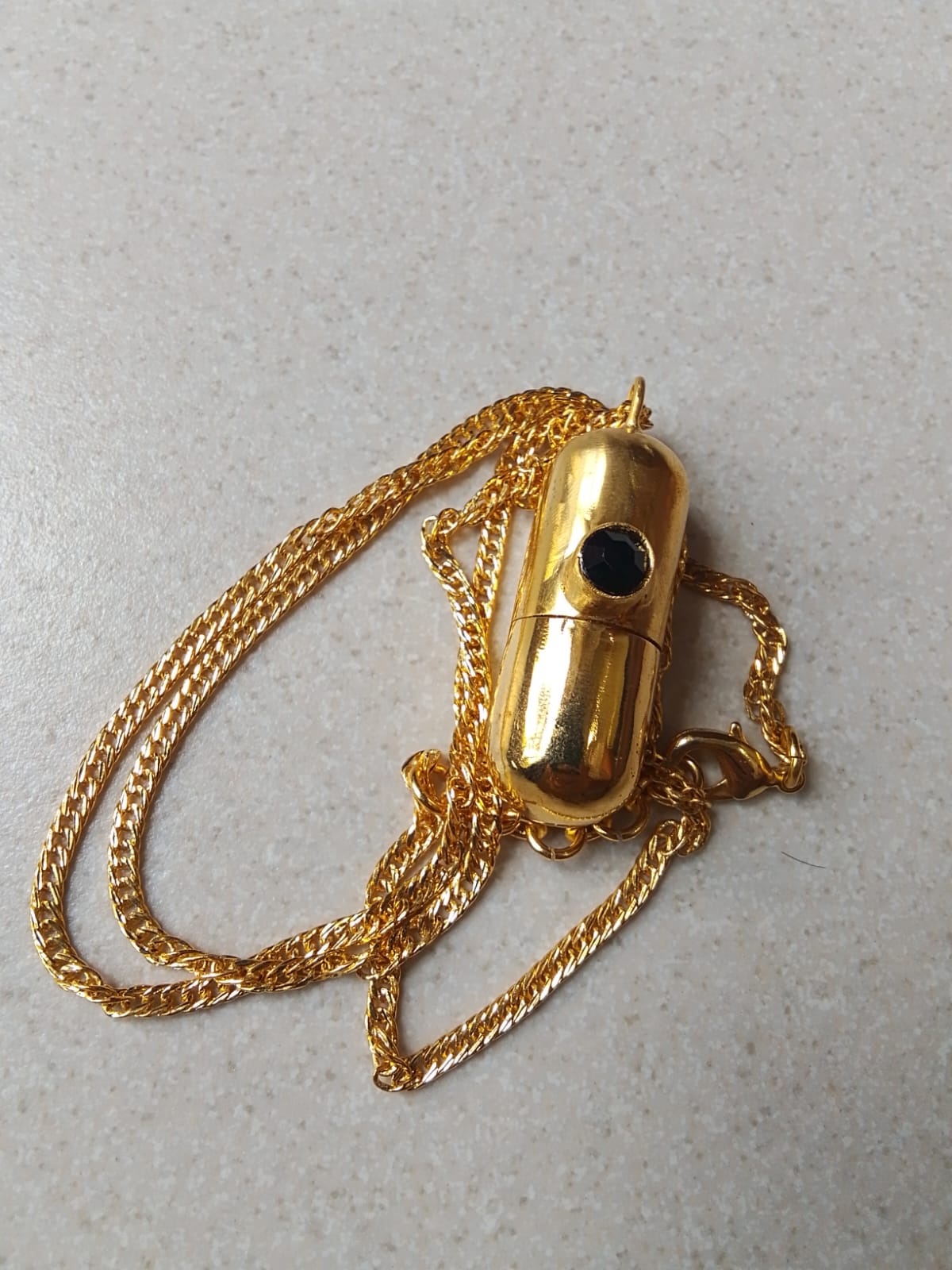 Black Capsule Pendant