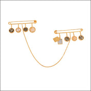 Safety Pin Brooch